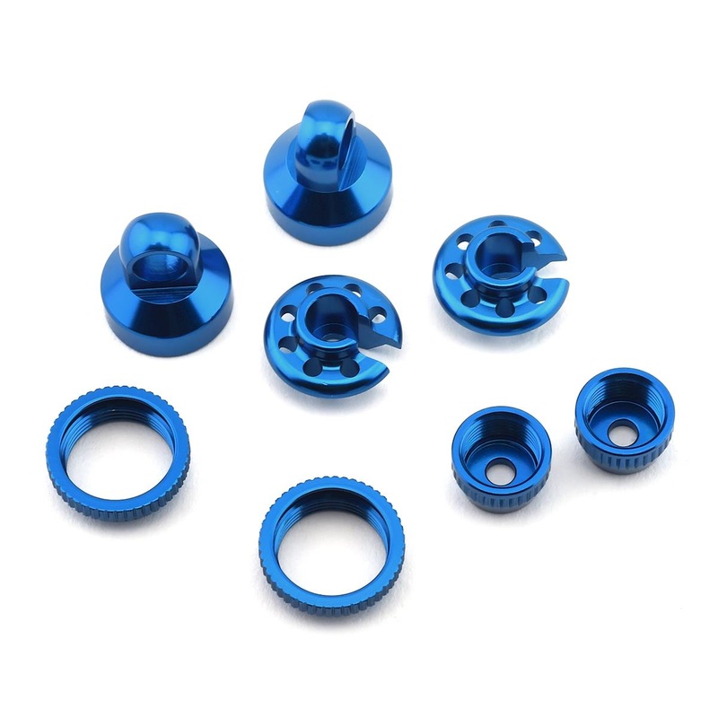 ASSOCIATED ELEMENT 42085 Enduro Shock Parts, blue aluminum
