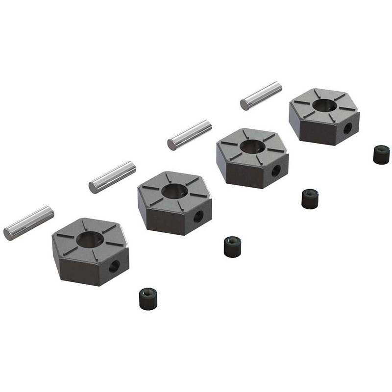 ARRMA AR310816 Wheel Hex Metal 12mm (4) ARAC9473