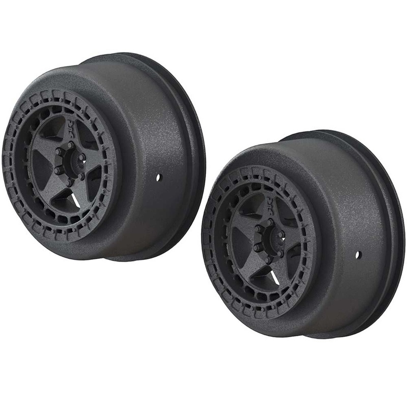 ARRMA AR510096 Short Course 2.2 3.0 Wheel 14mm Hex Black ARAC9461