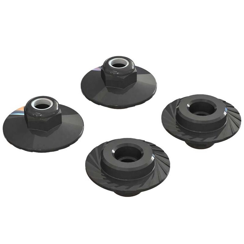 ARRMA AR708007 Flanged Lock Nut 5x8mm (4) ARAC9698