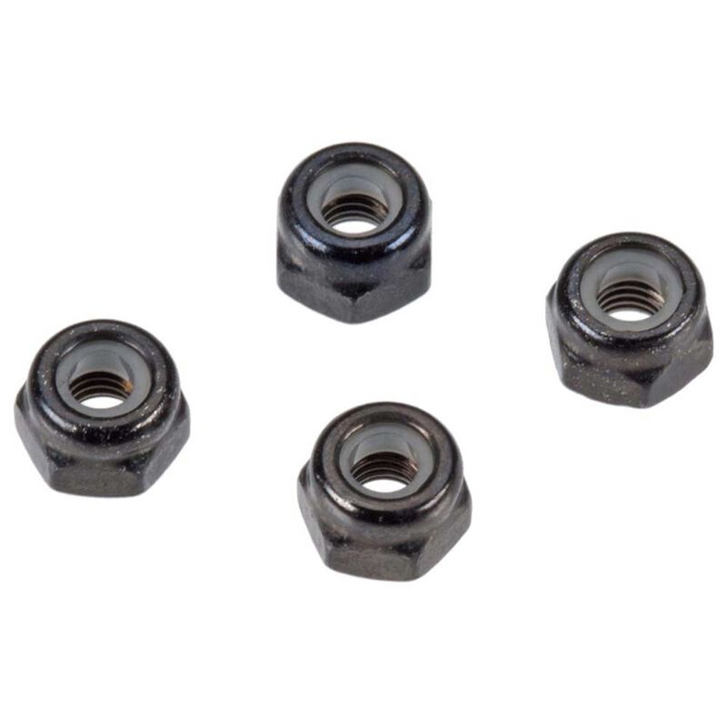 ARRMA AR715001 Nylon Nut 3mm (4) M3 Locknut ARAC9818