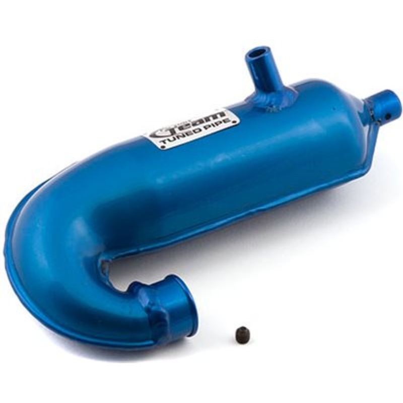 ASSOCIATED 1755 NTC3 Rear Exhaust Muffler Blue