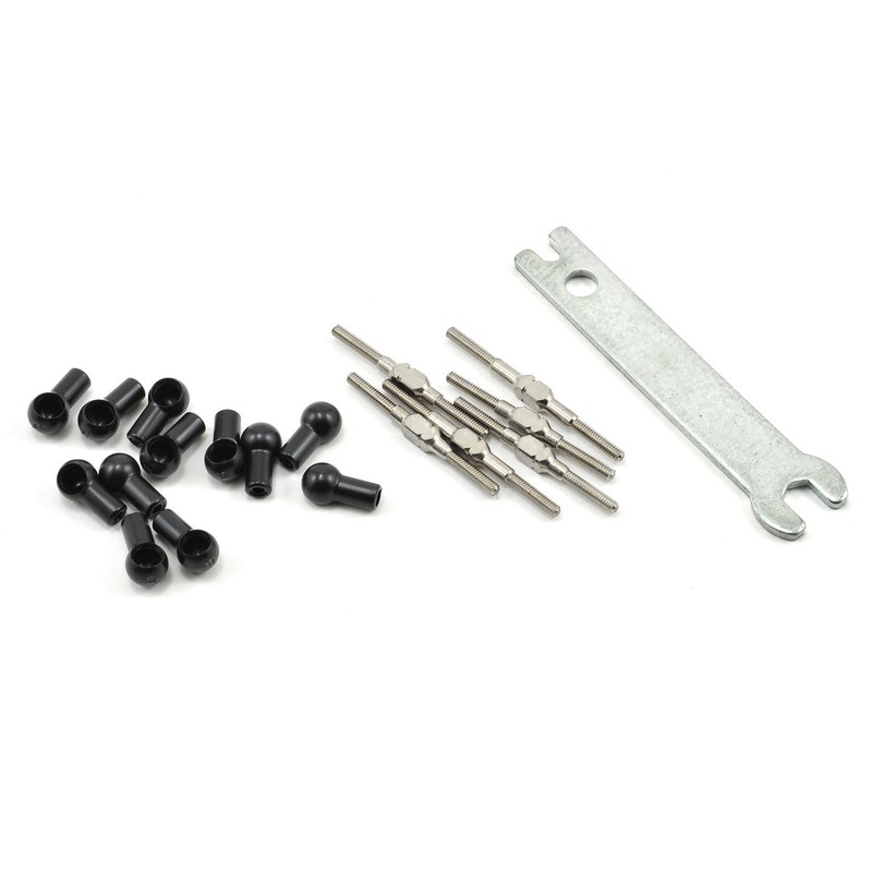ASSOCIATED 21055 Titanium Turnbuckle Kit w/Ball Cups & Wrench
