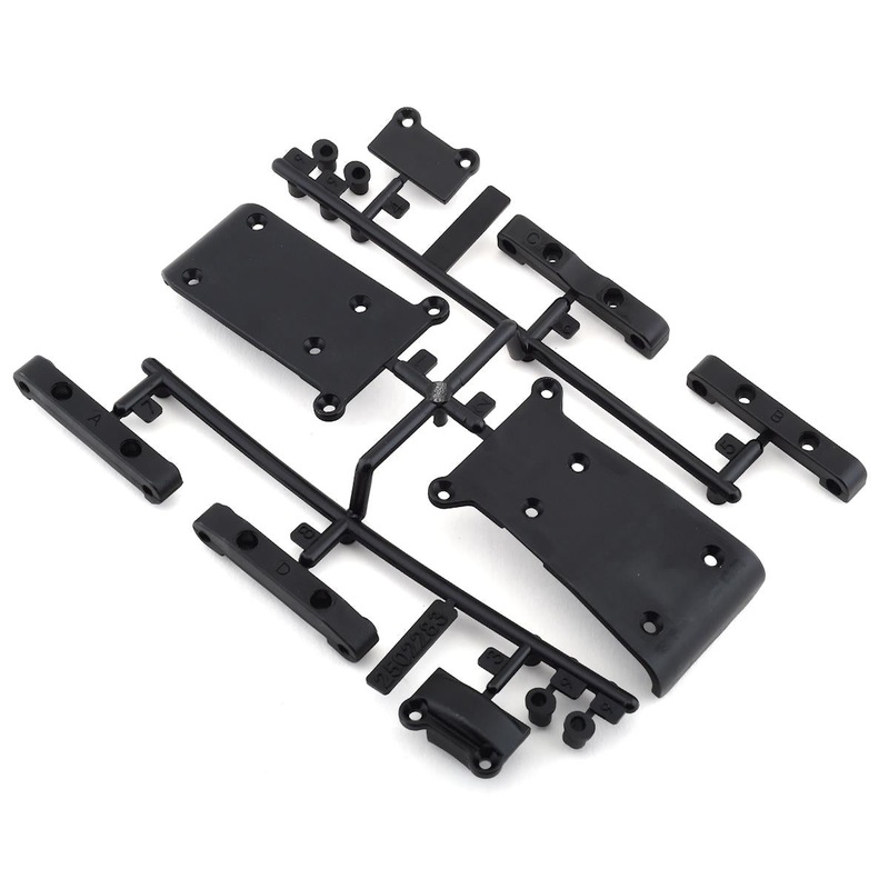 ASSOCIATED 21501 Skid Plates and Arm Mounts:14B,14T