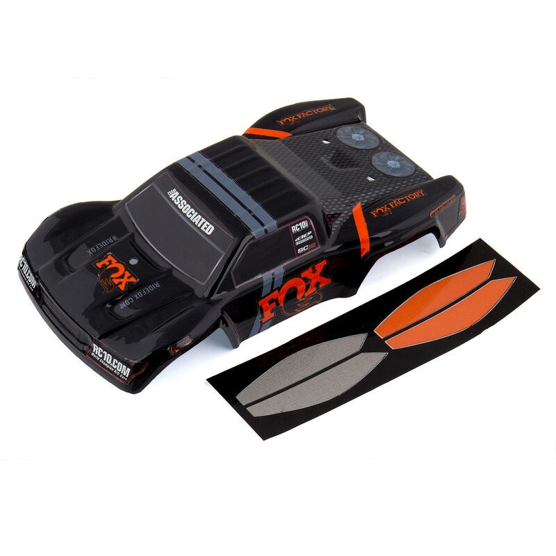 ASSOCIATED 21427 SC28 Body, Fox Edition