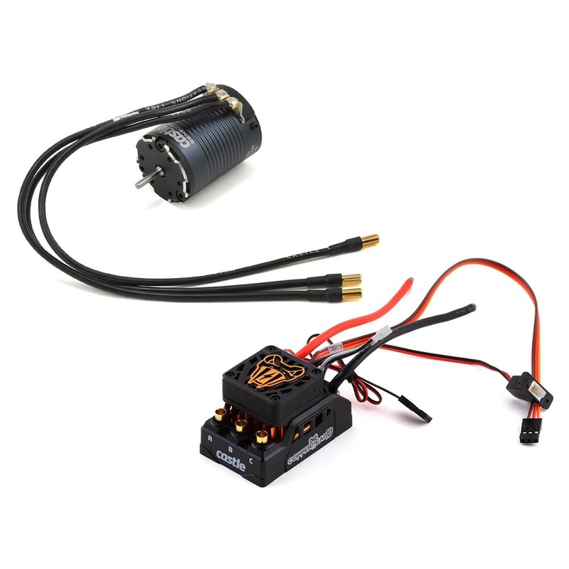 CASTLE 010-0166-08 Copperhead 10 Waterproof 1/10 Sensored Combo w/Slate (3800Kv) (Crawler Edition)