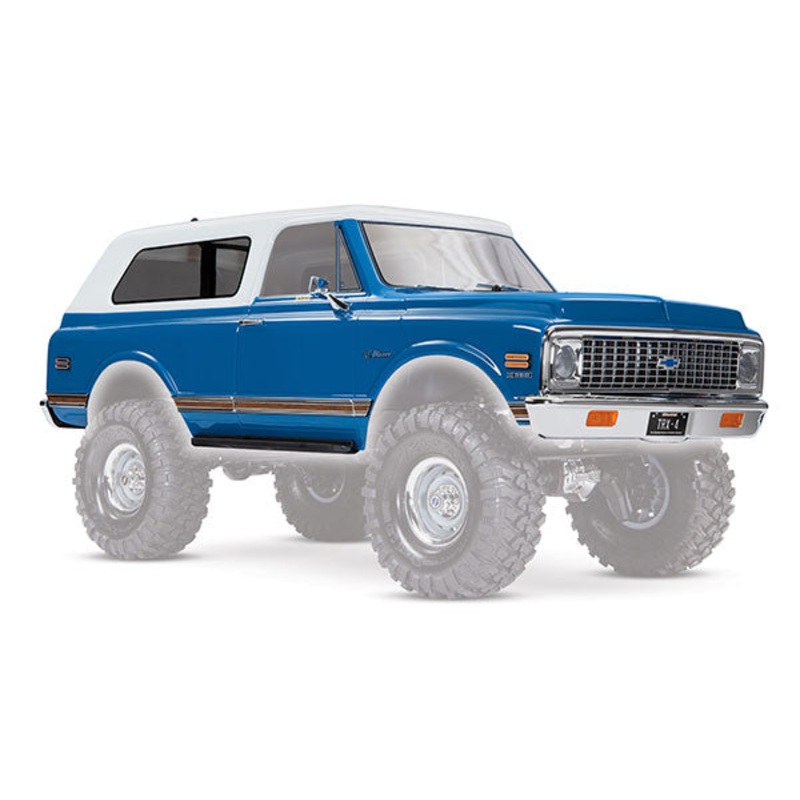 TRAXXAS 9111X 1972 Chevrolet Blazer Complete Body w/Grill Blue