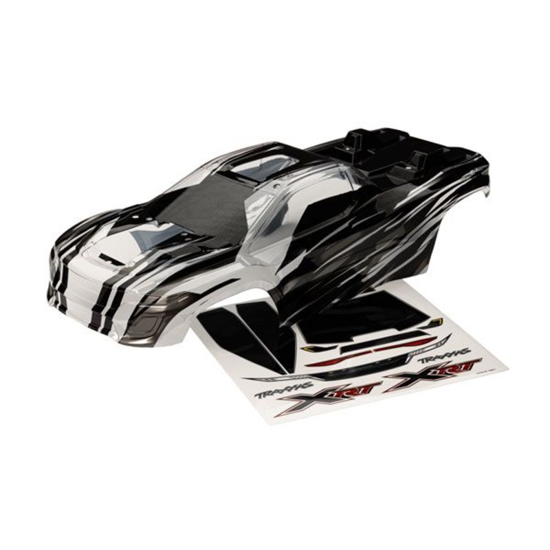 TRAXXAS 7812X Body, XRT, ProGraphix (graphics are printed, requires paint & final color application)/ decal sheet