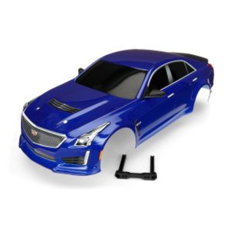 TRAXXAS 8391A LEXAN BODY Blue Cadillac CTS-V Body for 4-Tec 2.0