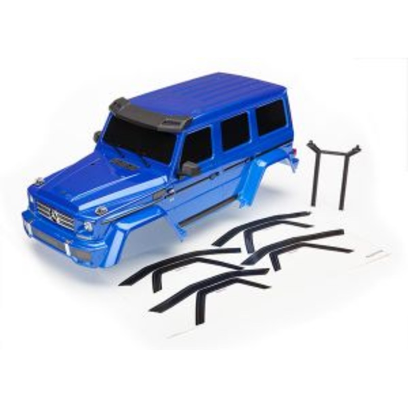 TRAXXAS 8811X Body, Mercedes-Benz G 500 4x4, complete (blue)