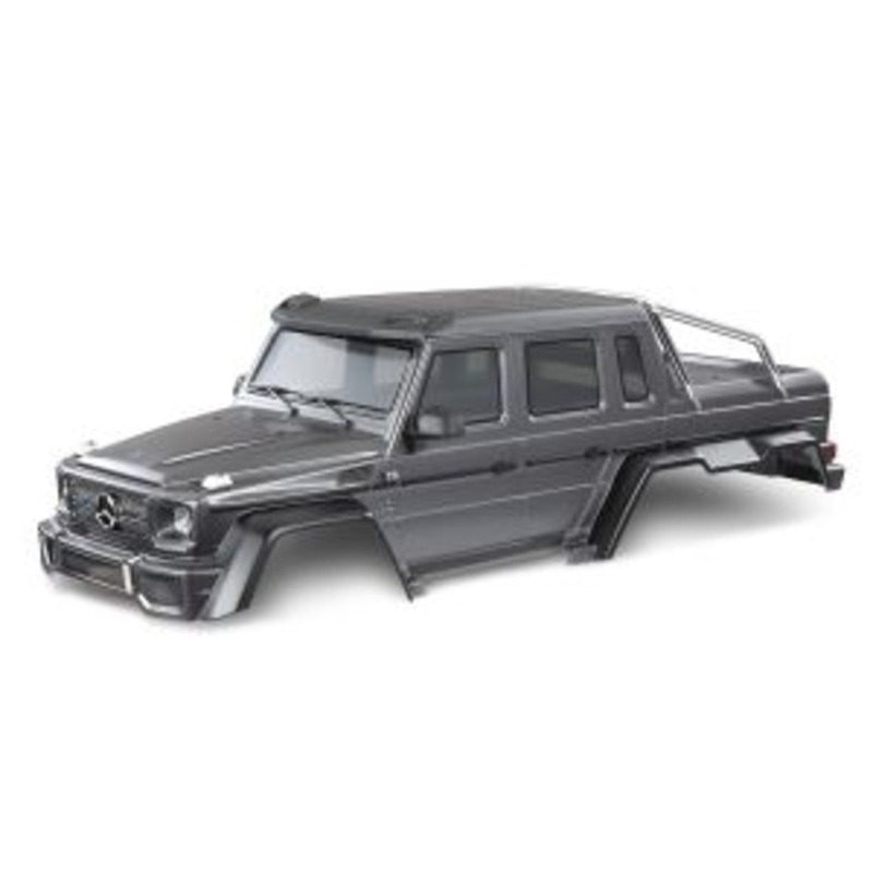 TRAXXAS 8825X Body Mercedes-Benz G 63 complete matte graphite metallic includes grille side mirrors door handles & windshield wipers