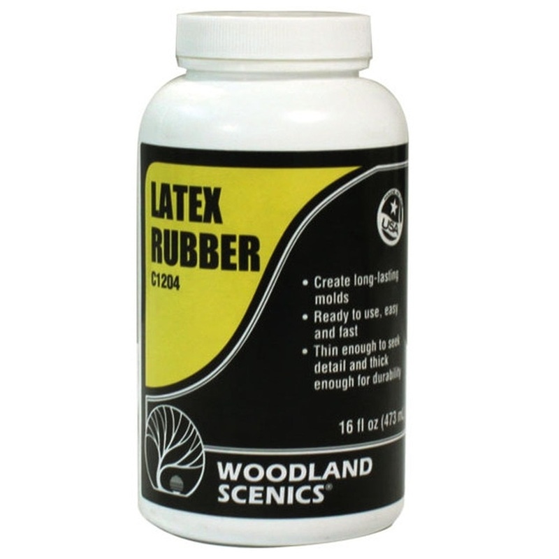 WOODLAND SCENICS C1204 Latex Rubber