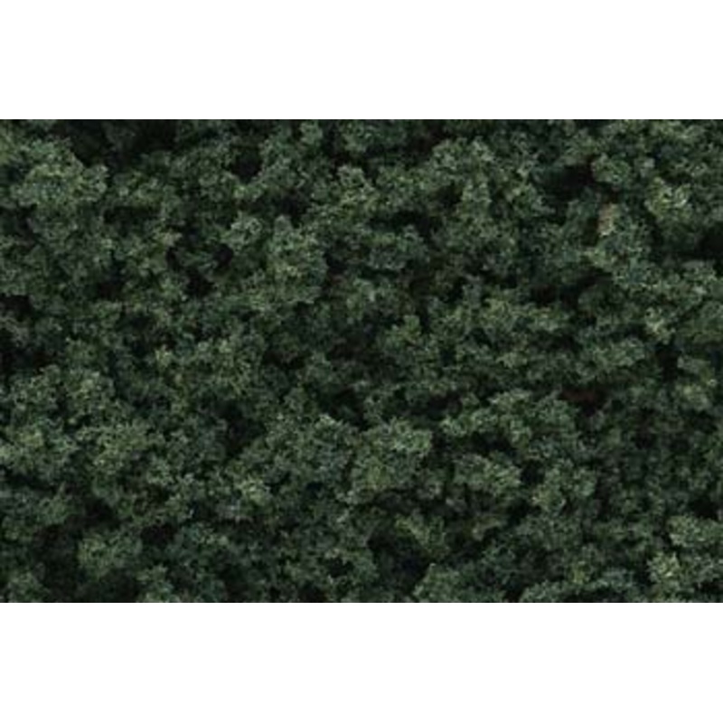 WOODLAND SCENICS FC136 Underbrush Bag, Medium Green/18 cu. in.