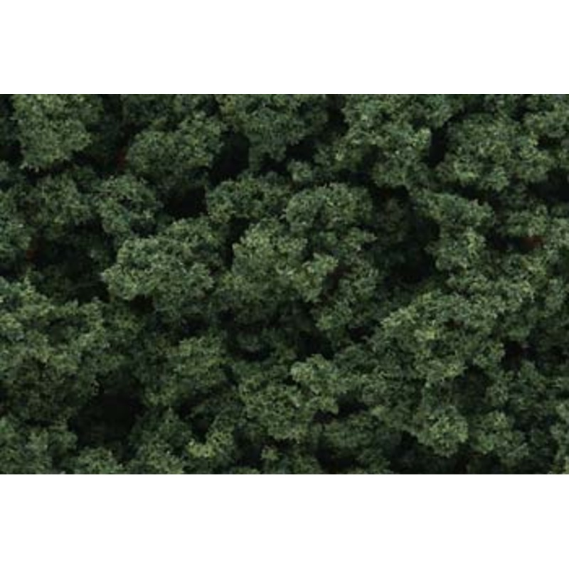 WOODLAND SCENICS FC146 Bushes Bag, Medium Green/18 cu. in.