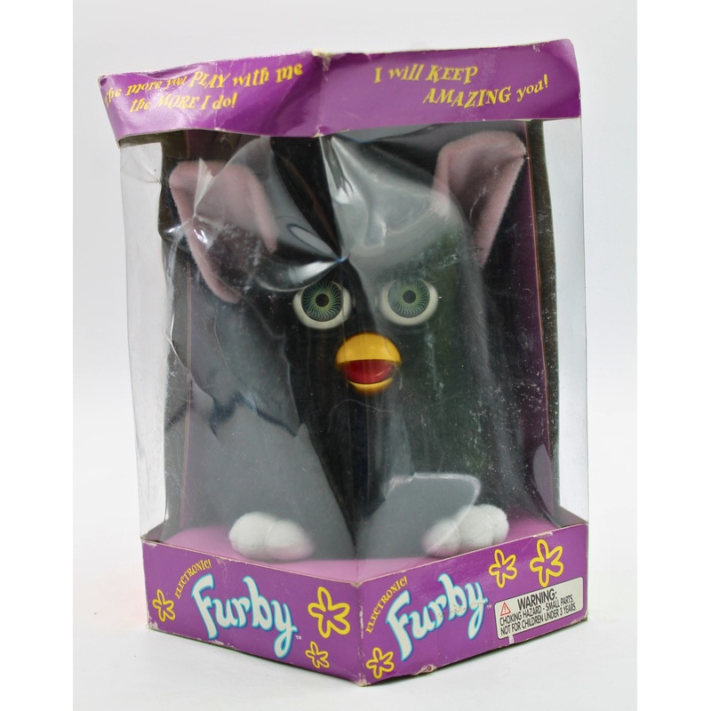 Tiger | Black and White Furby | Damaged Box