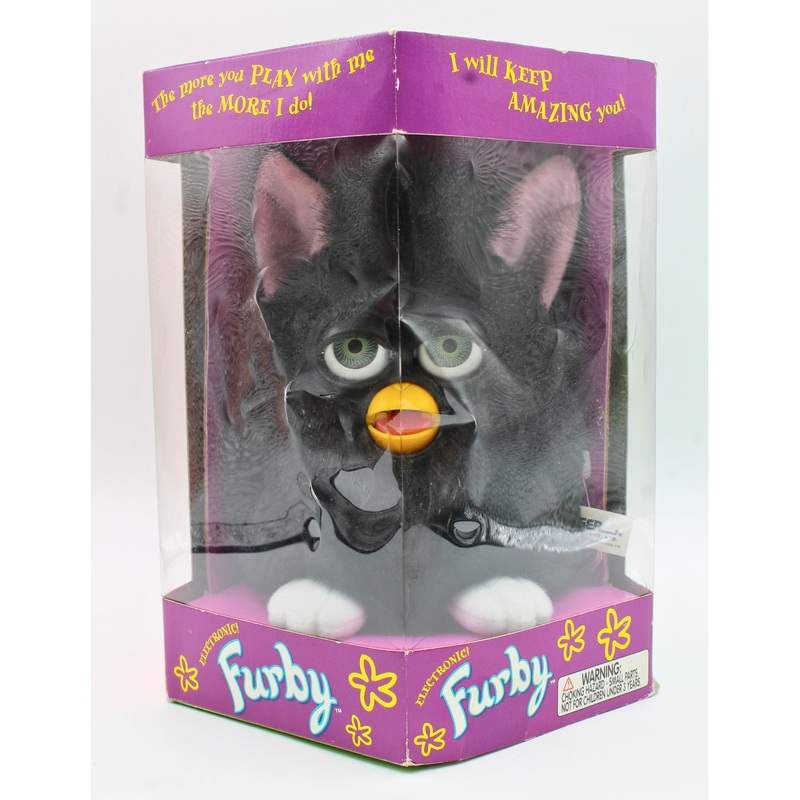 Tiger | Black Electronic Furby | Non-Mint Box