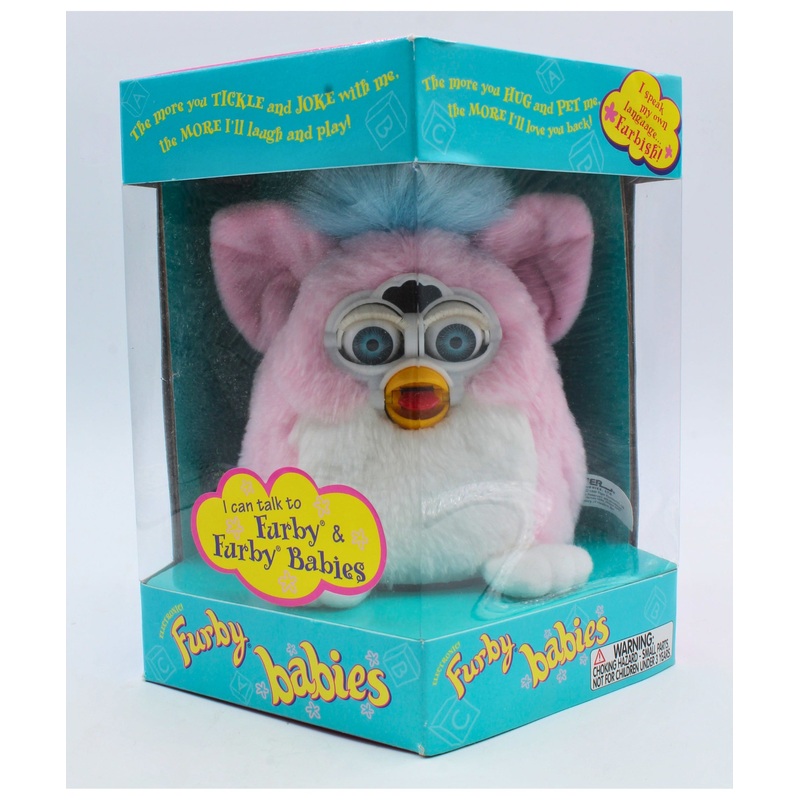 Tiger | Pink Electronic Furby Baby | Non-Mint Box
