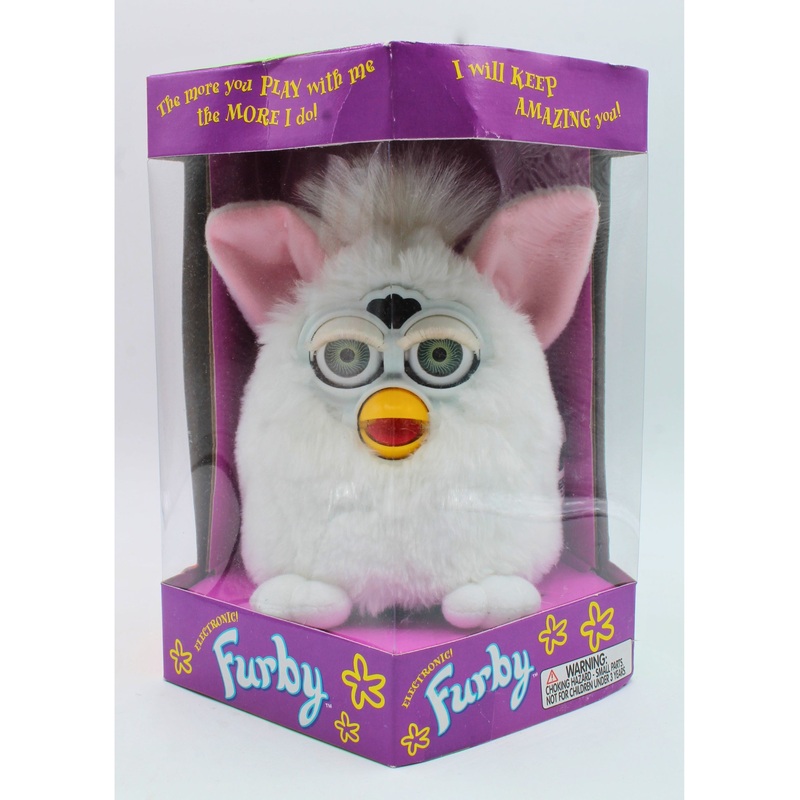 Tiger | White Electronic Furby | Non-Mint Box