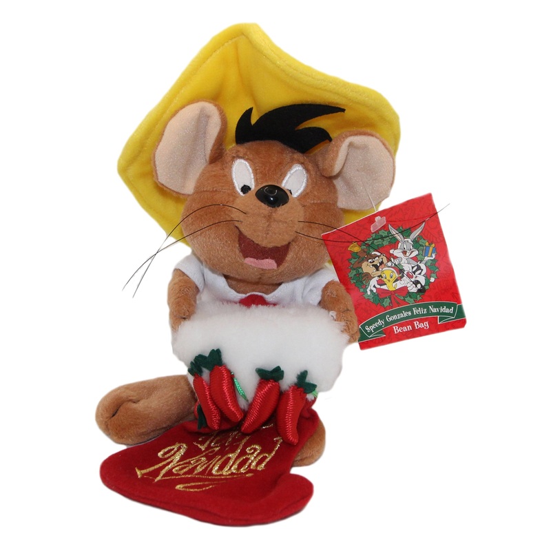Warner Bros. Plush: Looney Tunes' Speedy Gonzalez - Feliz Navidad