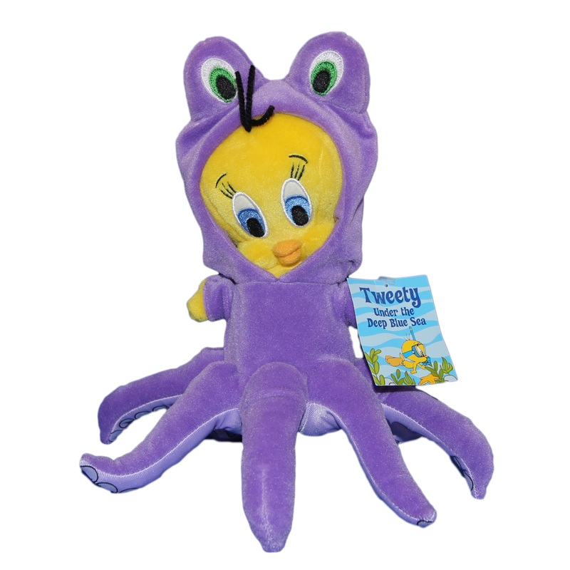 Warner Bros. Plush: Octopus Tweety Bird - Under the Deep Blue Sea