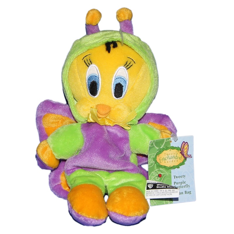 Warner Bros. Plush: Purple Butterfly Tweety Bird