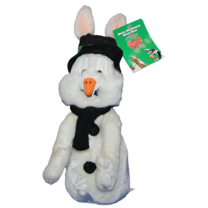 Warner Bros. Plush: Snow Man Bugs Bunny - Peace on Earth