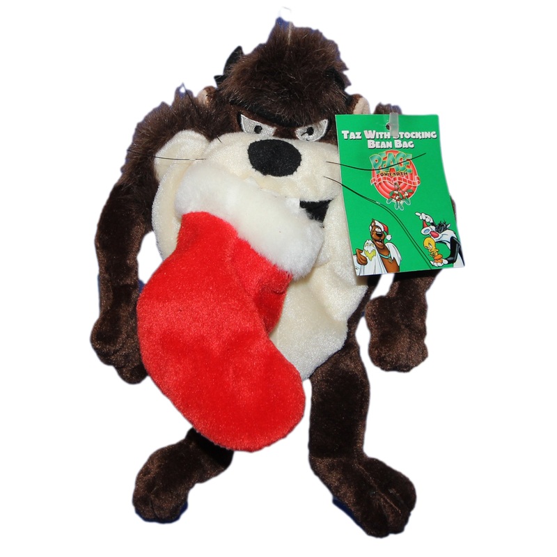 Warner Bros. Plush: Taz with Christmas Stocking