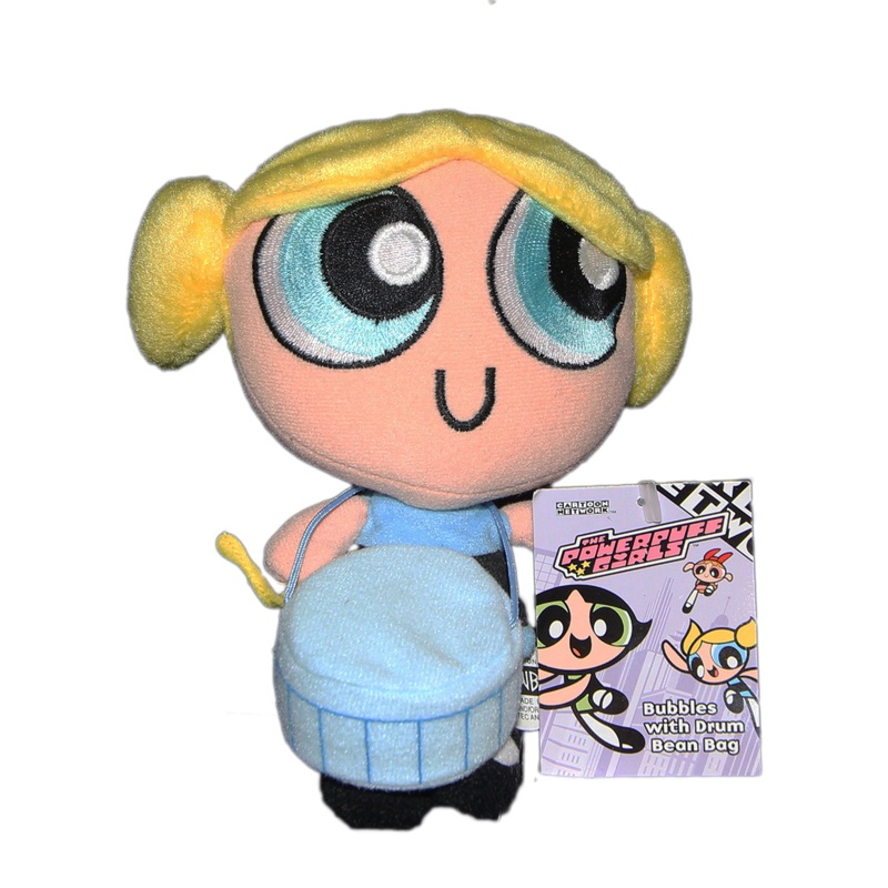 Warner Bros. Plush: The Powerpuff Girls' Bubbles on the Drums