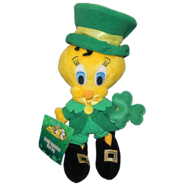 Warner Bros. Plush: Tweety Bird as a Leprechaun