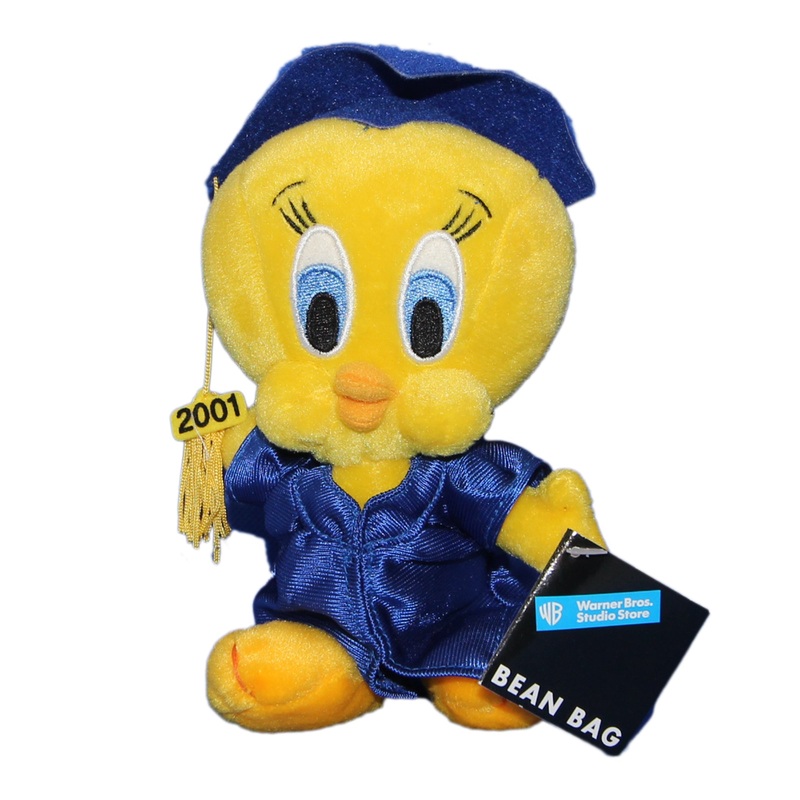 Warner Bros. Plush: Tweety Bird Graduation 2001