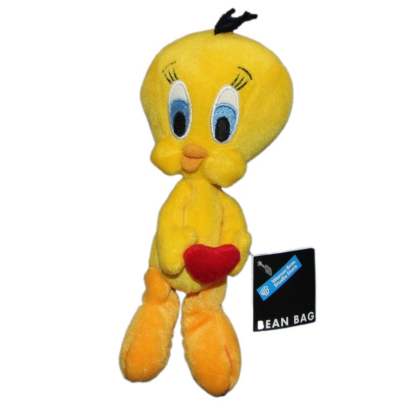 Warner Bros. Plush: Tweety Bird with a Heart