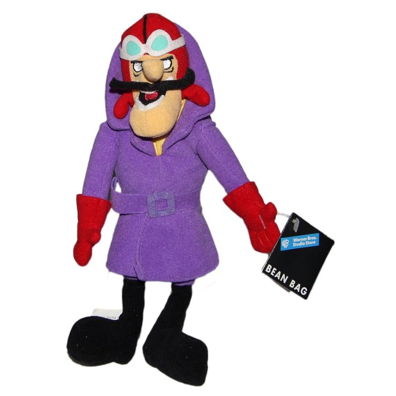 Warner Bros. Plush: Wacky Races' Dick Dastardly the Villian