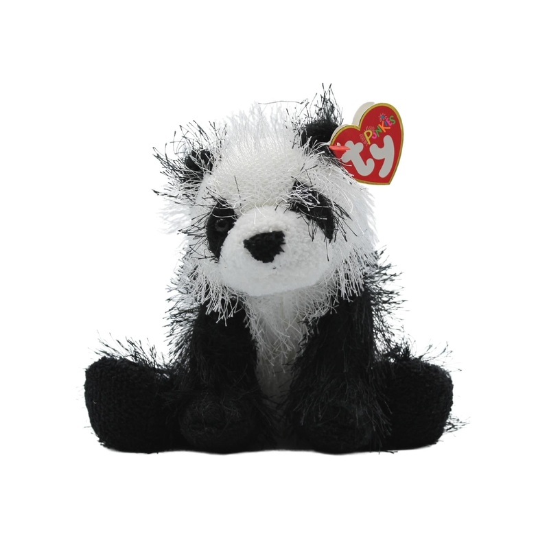 Ty Punkies: Dominoes the Panda Bear
