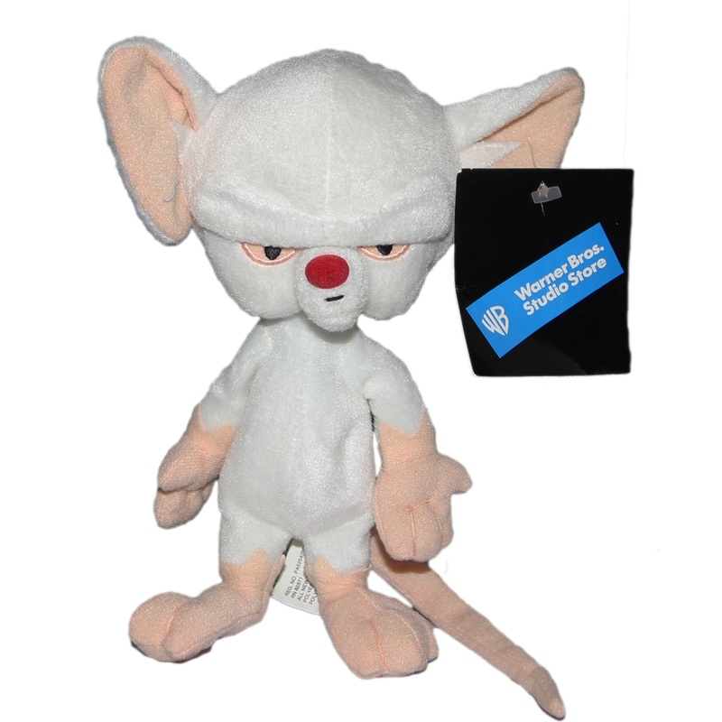 Warner Bros. Plush: Animaniacs' Brain the Mouse