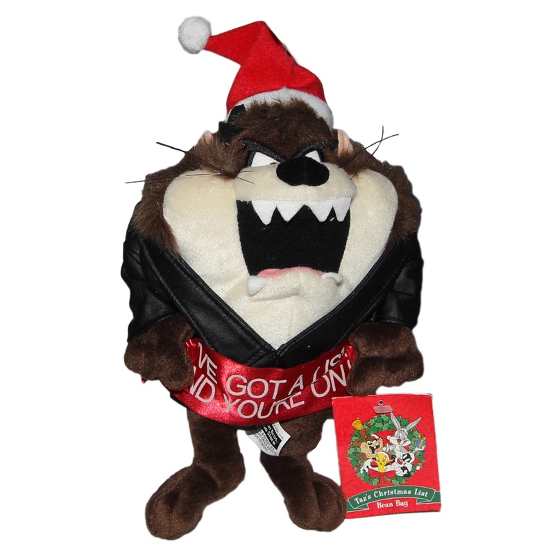 Warner Bros. Plush: Christmas Taz - We Got a List