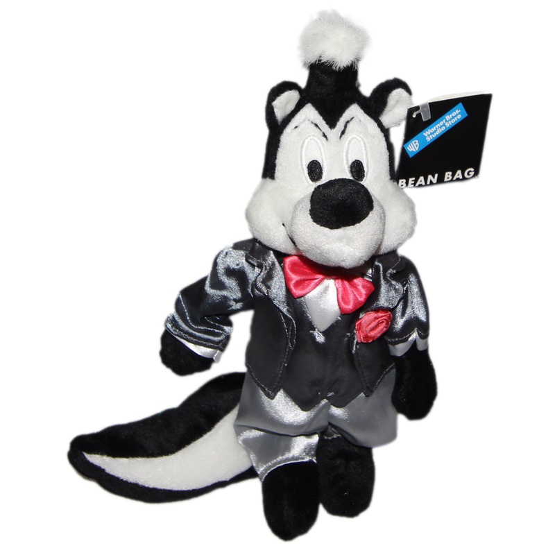 Warner Bros. Plush: Looney Tunes' Groom Pepe Le Pew the Skunk