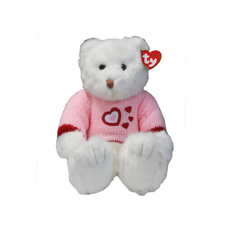Ty Classics: Lacey the Bear with Pink Sweater