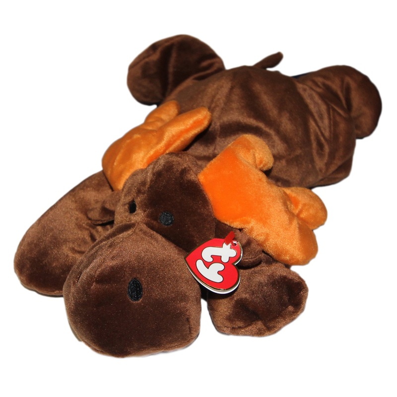 Ty Pillow Pal: Antlers the Brown Moose