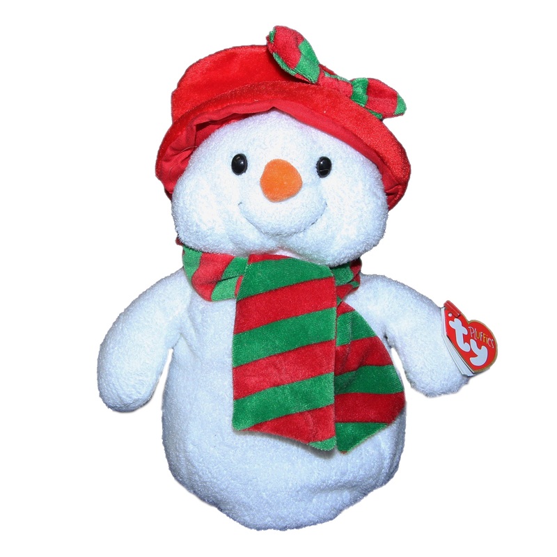 Ty Pluffie: Ms. Snow the Snowman