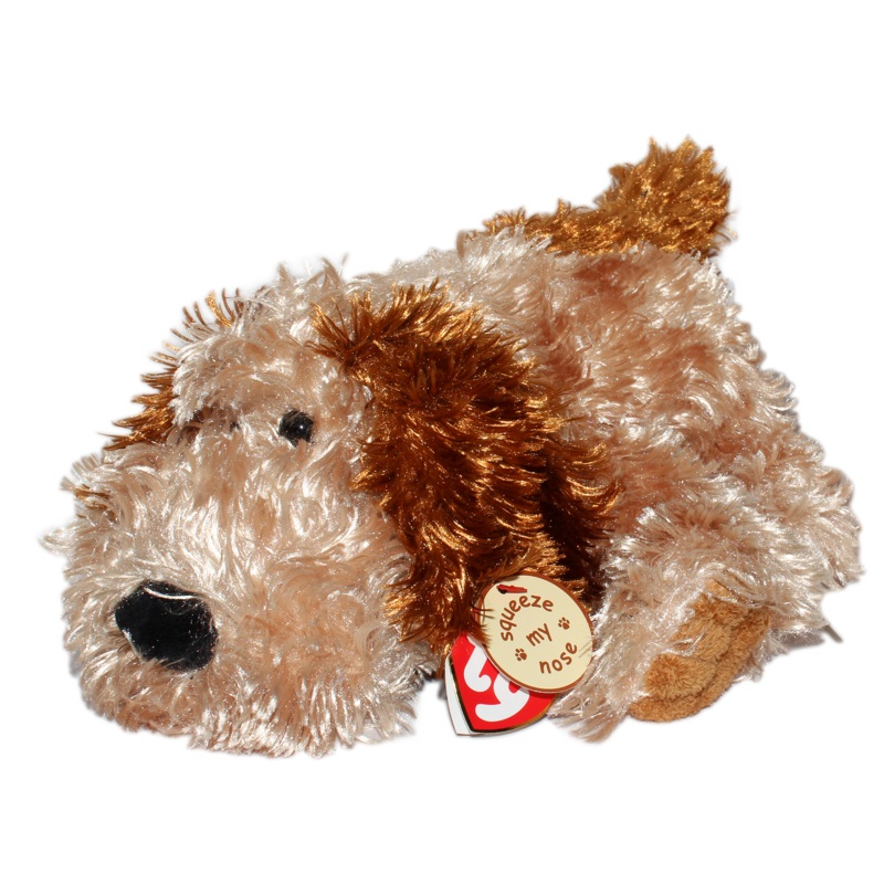 Ty Classics: Fiddle the Dog - with squeaky Nose