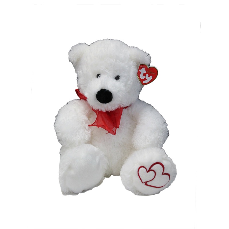 Ty Classics: Heartford the White Bear