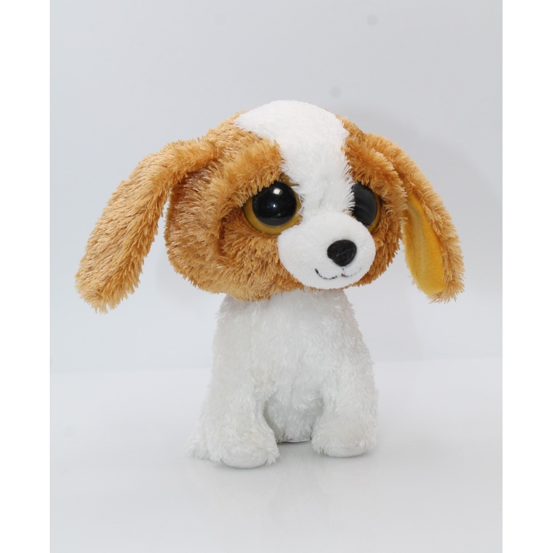 Ty Beanie Boo: Cookie the Dog | No Tag | Solid Eyes