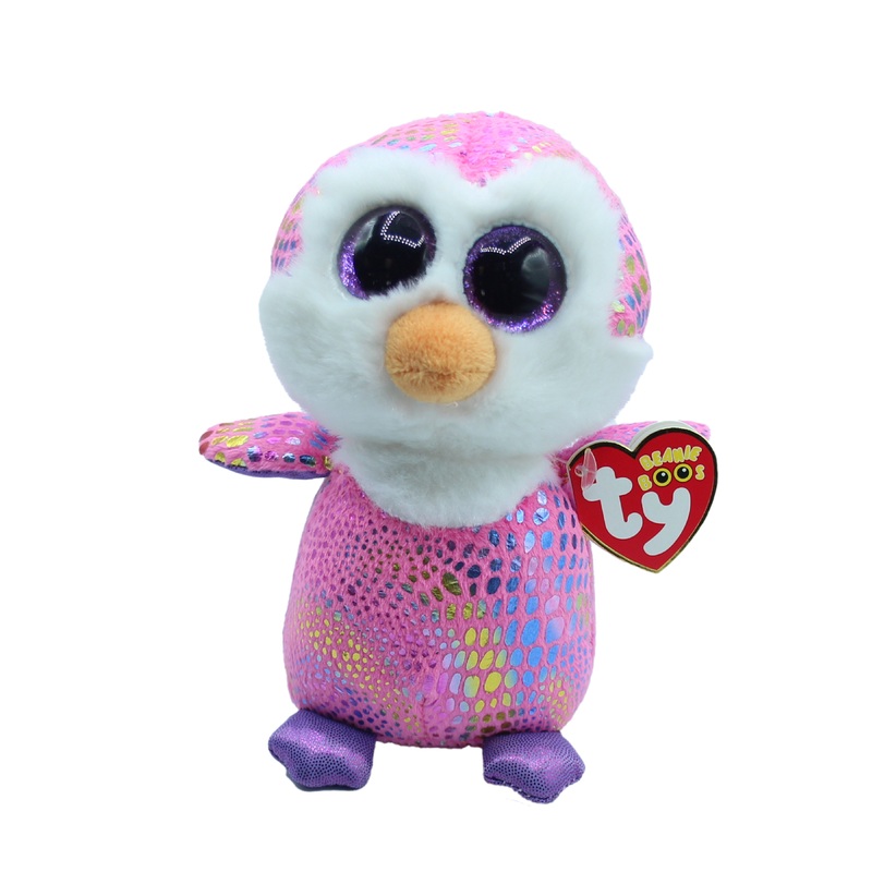 Ty Beanie Boo: Patty the Penguin - Glitter Eyes, Regular Size