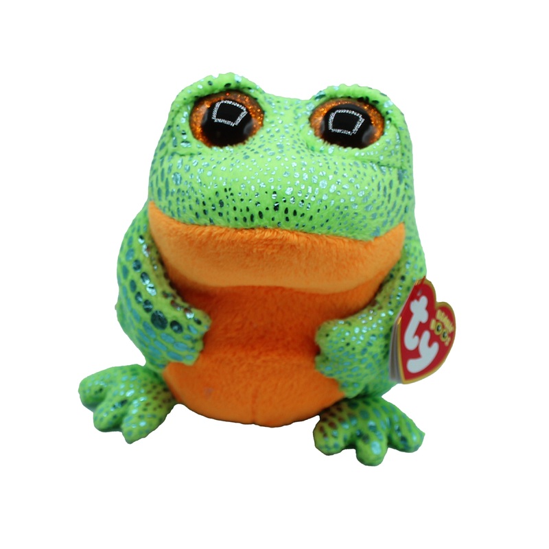 Ty Beanie Boo: Speckles the Frog - Glitter Eyes, Regular Size