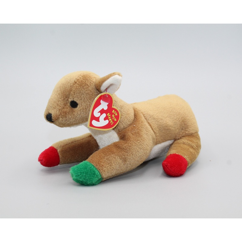 Ty Bow Wow Dog Toy: Reindeer | Loose
