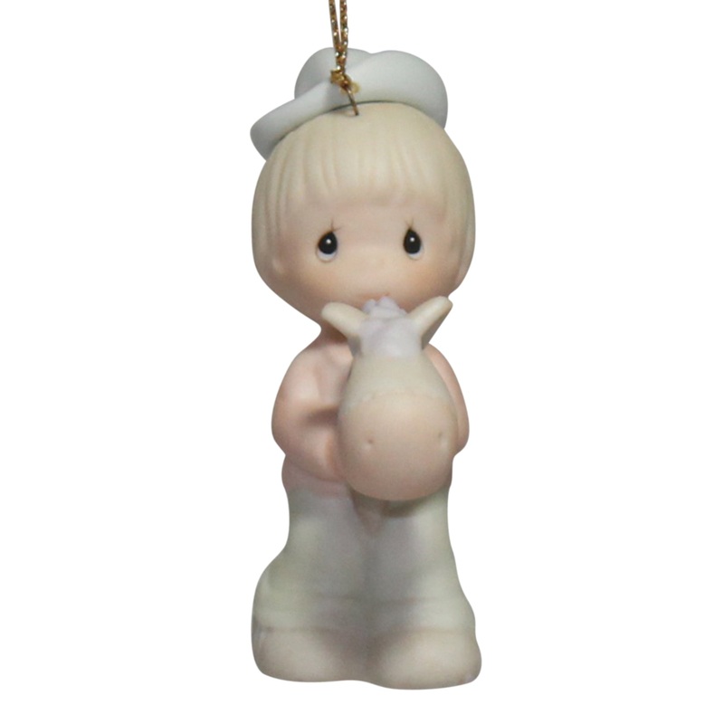 Precious Moments Ornament: 523224 Happy Trails is Trusting Jesus