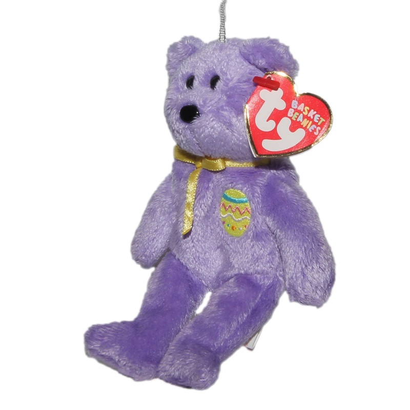 Ty Basket Beanie: Eggs III the Bear