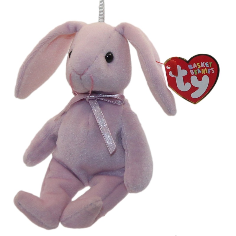 Ty Basket Beanie: Floppity the Bunny
