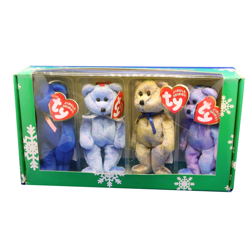 Ty Jingle: Clubby the Bear- Set of Four