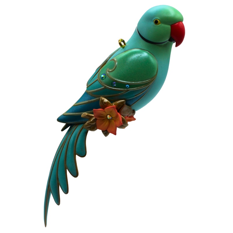 Hallmark Ornament: 2022 Indian Ring-Necked Parakeet | QXC5561